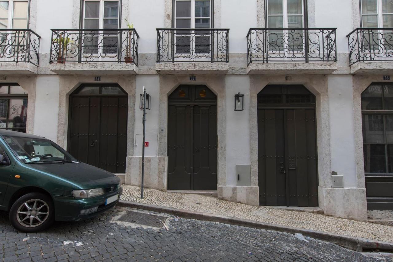 Lovelystay - 3 Bedroom Downtown Wonderwall Lissabon Exterior foto