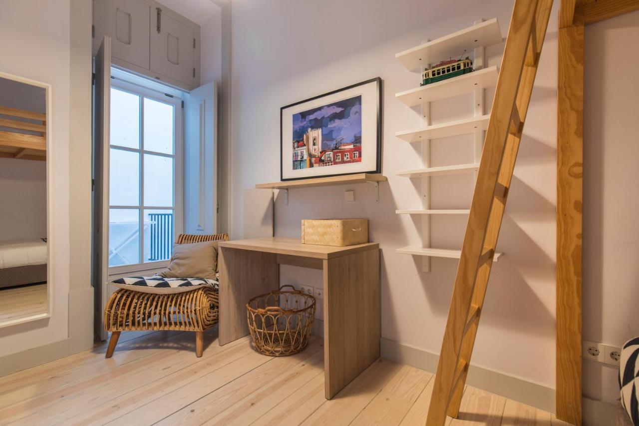Lovelystay - 3 Bedroom Downtown Wonderwall Lissabon Exterior foto