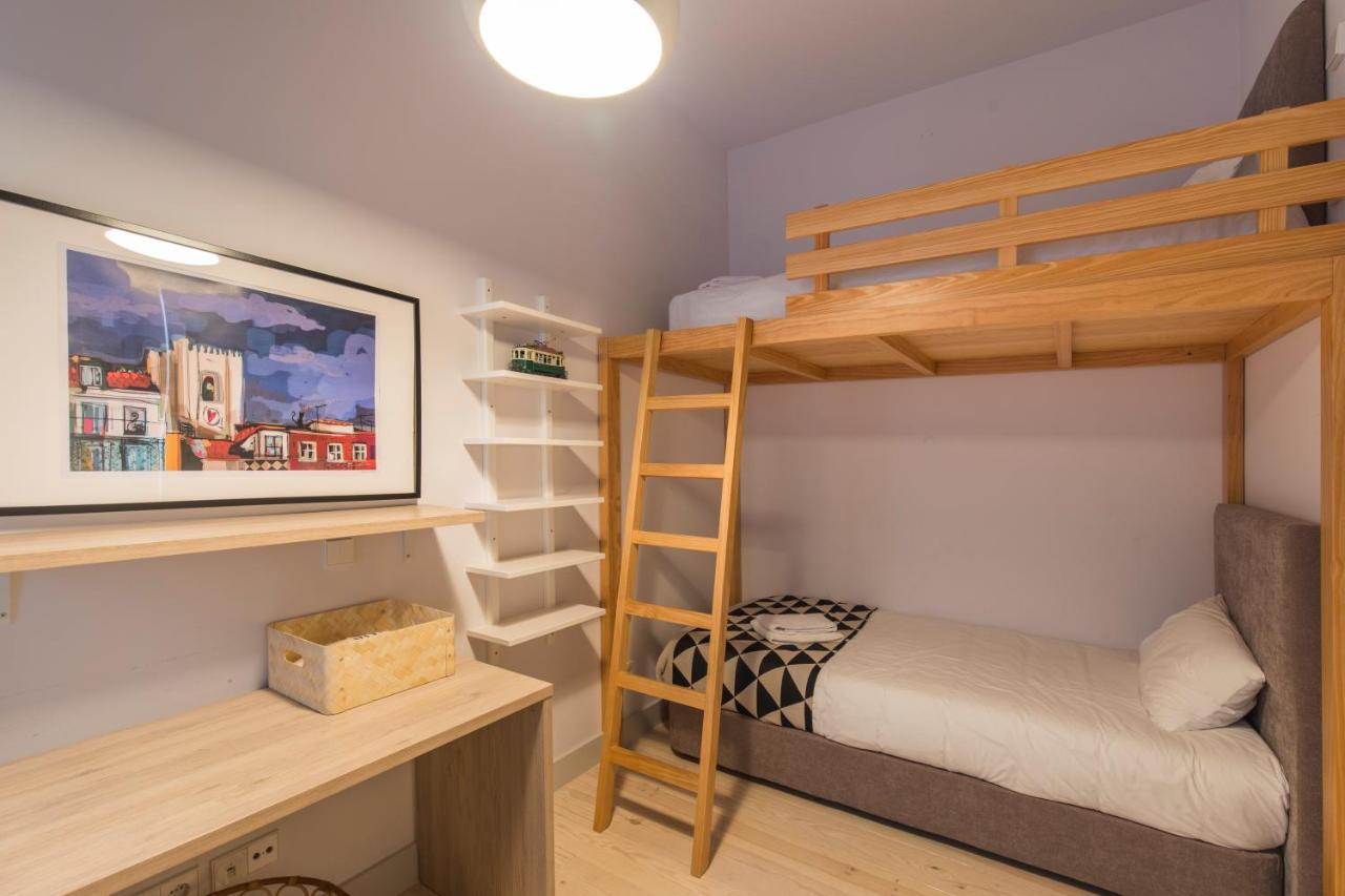 Lovelystay - 3 Bedroom Downtown Wonderwall Lissabon Exterior foto